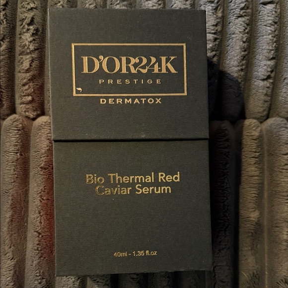 Bio Thermal Red Caviar Serum - Black and Gold